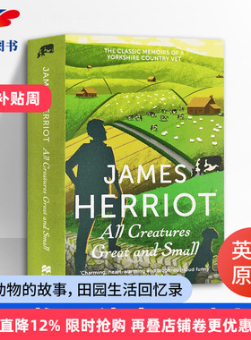 All Creatures Great and Small万物既伟大又渺小 吉米哈利进口原版英文书籍