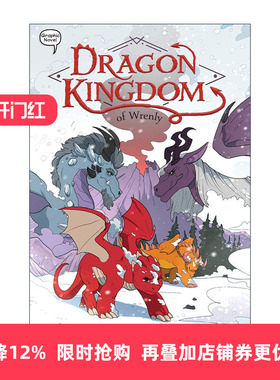 英文原版 The Coldfire Curse 冉冉升起的龙国系列1 漫画 英文版 进口英语原版书籍