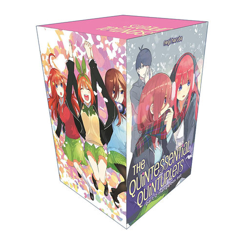 英文原版 The Quintessential Quintuplets Part 2 Manga Box Set (Vol.8-14) 五等分的新娘 8-14卷盒装套装漫画进口英语原版书籍