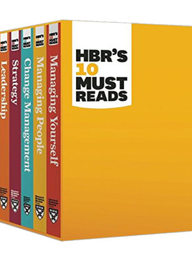 哈佛商业评论六册套装 HBR's 10 Must Reads Boxed Set 6 Books 英文原版 企业管理 经管 英文版进口原版英语书籍