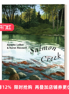 Salmon Creek 三文鱼回流 4-8岁儿童自然科普百科绘本 Annette Lebox进口原版英文书籍