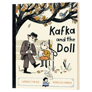 卡夫卡和洋娃娃 英文原版绘本 Kafka and the Doll 4-8岁儿童图画故事书 英语启蒙读物 进口原版英语书籍 Larissa Theule