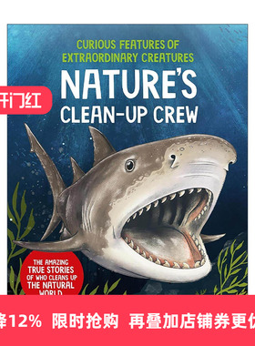 英文原版 Curious Features of Extraordinary Creatures Nature's Clean-Up Crew 非凡生物的奇妙特性 英文版 进口英语原版书籍