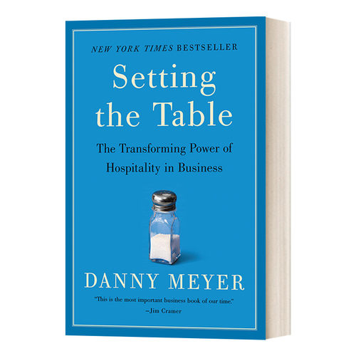 英文原版 Setting the Table 全心待客 创造直抵人心的非凡体验 丹尼 迈耶 餐饮界传奇人物亲授独家经营秘诀 英文版 进口英语书籍