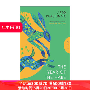 英文原版 The Year of the Hare 遇见野兔的那一年 关于追求自由 逃离都市的生命转折故事 芬兰当代作家阿托·帕西林纳 英文版