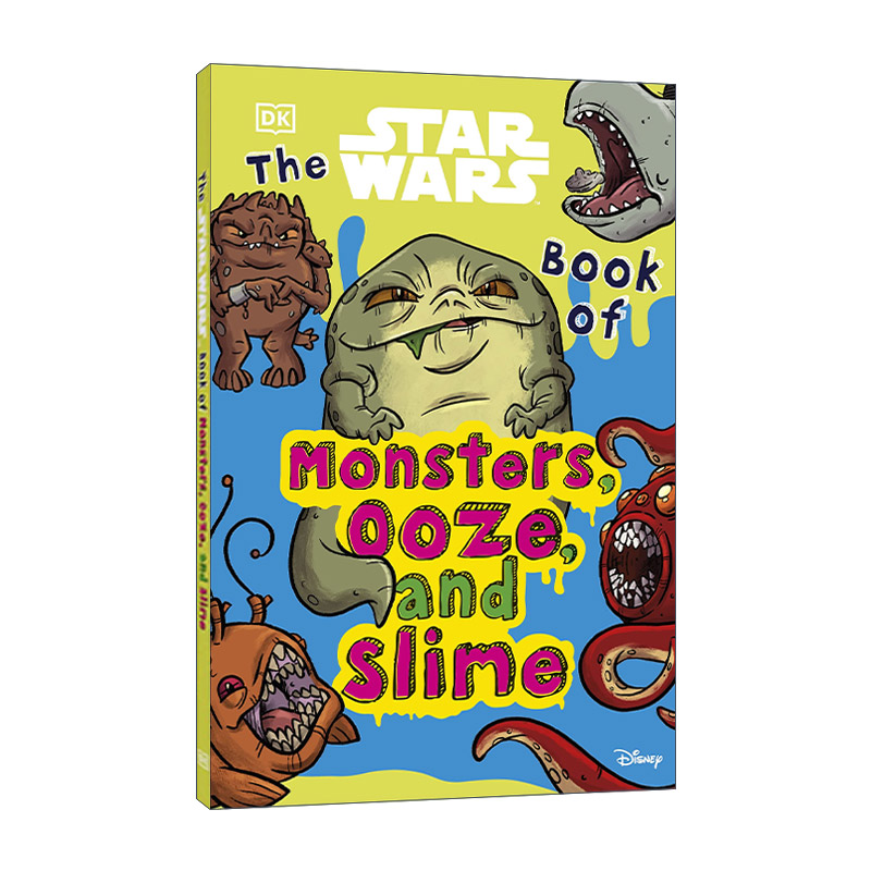 英文原版 The Star Wars? Book of Monsters  Ooze and Slime 星球大战 怪物粘粘书 银河系中最奇怪最恶心的秘密 进口英语原版