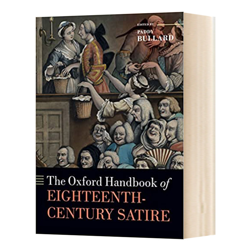 英文原版 The Oxford Handbook of Eighteenth-Century Satire 牛津十八世纪讽刺手册 英文版 进口英语书籍 书籍/杂志/报纸 文学小说类原版书 原图主图