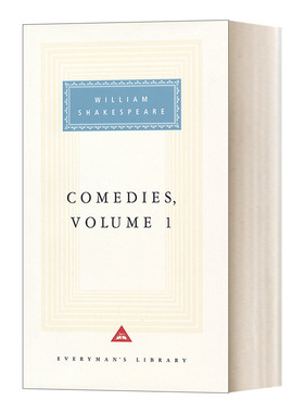 英文原版 Comedies  Vol. 1  Shakespeare 威廉 莎士比亚喜剧 卷一 人人图书馆收藏版 精装 英文版 进口英语原版书籍
