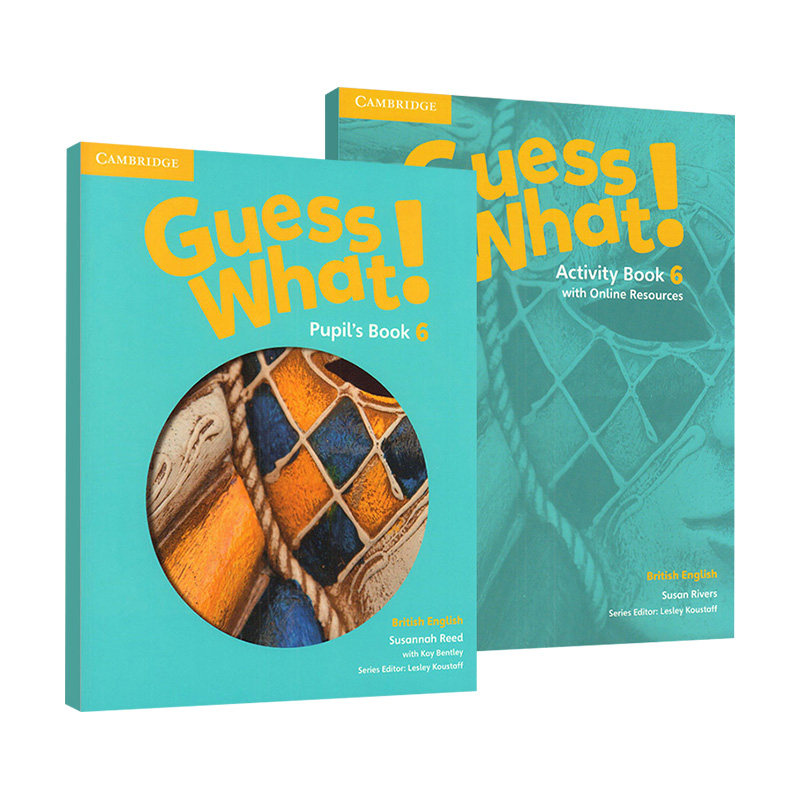 剑桥少儿英语教材6级别 英文原版 Guess What! Level 6 Pupil's Book 学生套装小学六年级主课本练习册 cambridge 进口书籍