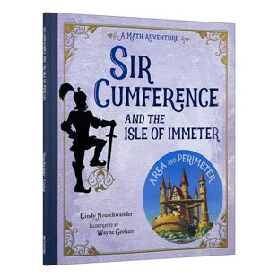 the Immeter Sir and 绘本 进口英语书籍 英文原版 少儿课外阅读 Isle Cumference 数学大冒险 圆周骑士与伊米特岛 英文版 STEM
