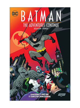 英文原版 Batman The Adventures Continue Season Three 蝙蝠侠 冒险继续 第三季 DC漫画 Paul Dini 英文版 进口英语原版书籍