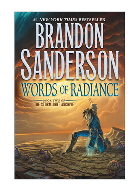 英文原版 Words of Radiance Book Two of the Stormlight Archive 飓光志2 光辉真言 精装科幻小说 英文版 进口英语原版书籍