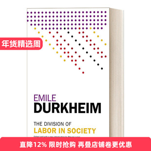 The Division of Labor in Society 社会分工论 涂尔干进口原版英文书籍
