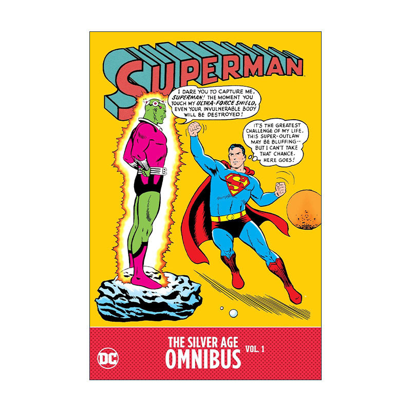 英文原版 Superman The Silver Age Omnibus Vol.1 超人 白银时代 精选集 DC漫画 经典精装收藏版 Otto Binder 进口英语原版书籍