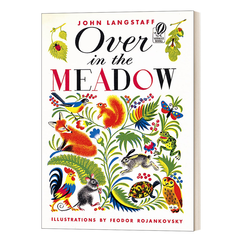 Over in the Meadow 草地上的树林 绘本进口原版英文书籍
