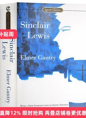 孽海痴魂 Elmer Gantry 英文原版小说书 奥斯卡电影原著 进口英语书籍 诺贝尔文学奖 普利策奖作者辛克莱刘易斯 Sinclair Lewis
