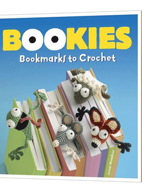 Bookies: Bookmarks to Crochet 手工钩织书签进口原版英文书籍
