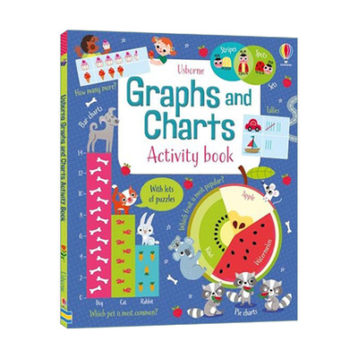 Graphs and Charts Activity Book 尤斯伯恩 图表练习书进口原版英文书籍