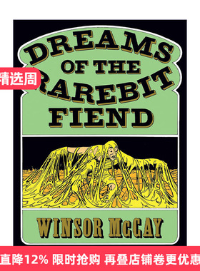 英文原版 Dreams of the Rarebit Fiend 一个醉鬼的白日梦 同名电影原著漫画 Winsor McCay温瑟·麦凯 英文版 进口英语原版书籍