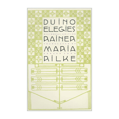 英文原版 Duino Elegies A Bilingual Edition 里尔克 杜伊诺哀歌  双语版  德语-英语 英文版 进口英语原版书籍