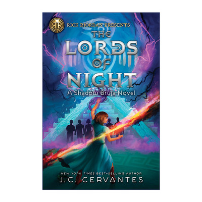 英文原版 The Lords of Night 黑夜之神 风暴奔跑者系列1 儿童奇幻冒险小说 J.C. Cervantes 精装 英文版 进口英语原版书籍