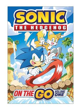 英文原版 Sonic the Hedgehog On The Go Vol.1 刺猬索尼克 在路上 卷一 儿童冒险漫画 Ian Flynn 英文版 进口英语原版书籍