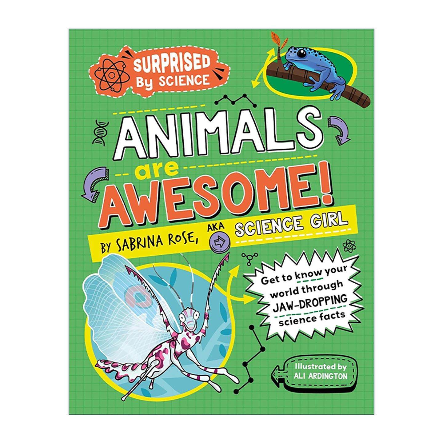 英文原版 Surprised by Science Animals are Awesome 科学的惊喜 动物 儿童自然科普百科绘本精装 英文版 进口英语原版书籍