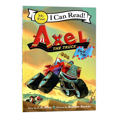 英文原版 Axel the Truck Field Trip My First I Can Read 小卡车Axel系列 英文版