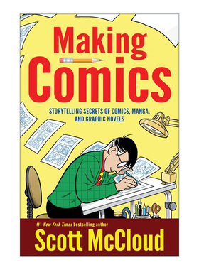 Making Comics 制造漫画 漫画艺术普及三部曲进口英文原版书籍