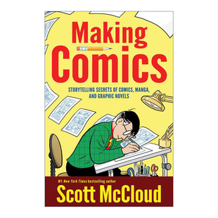 Making Comics 制造漫画 漫画艺术普及三部曲进口英文原版书籍
