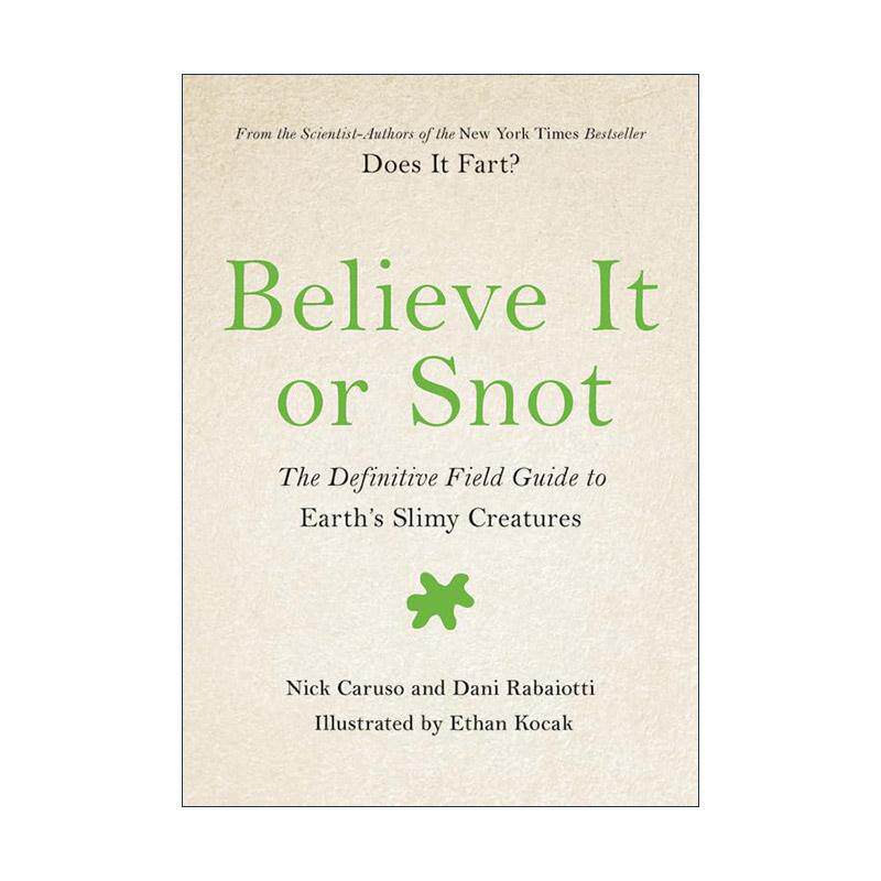 英文原版 Believe It or Snot 信不信由你 精装 英文版 进口英语原版书籍