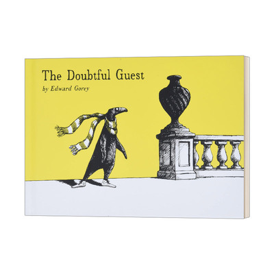 The Doubtful Guest 犹豫客 精装幽默漫画 Edward Gorey进口原版英文书籍