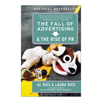 英文原版 The Fall of Advertising and the Rise of PR 广告的没落 公关的崛起 定位之父Al Ries艾里斯 英文版 进口英语原版书籍