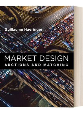 英文原版 Market Design The MIT Press 市场设计 拍卖与匹配 Guillaume Haeringer 精装 英文版 进口英语原版书籍