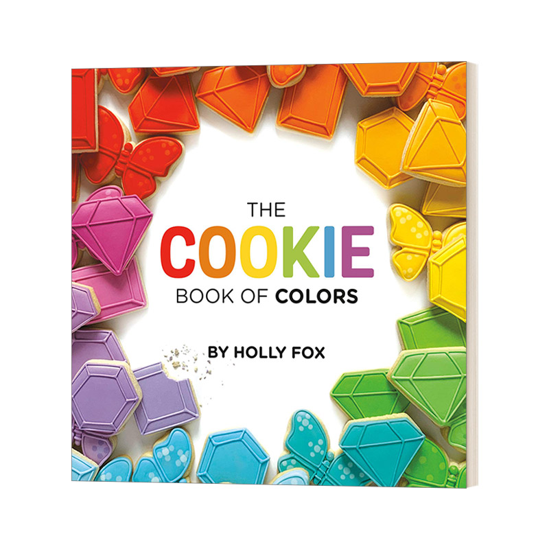 英文原版 The Cookie Book of Colors 饼干的颜色书 低幼儿童英语启蒙颜色认知图画书 纸板书绘本 Holly Fox 英文版 进口英语书籍
