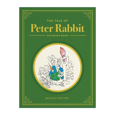 英文原版 The Tale of Peter Rabbit Coloring Book 彼得兔的故事涂色书 儿童经典阅读 游戏活动书 碧雅翠丝·波特 进口英语书籍