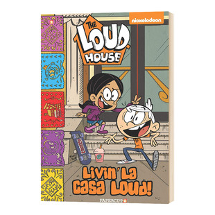 Livin 漫画小说进口原版 Loud 英文书籍 喧闹一家亲8 House Casa The