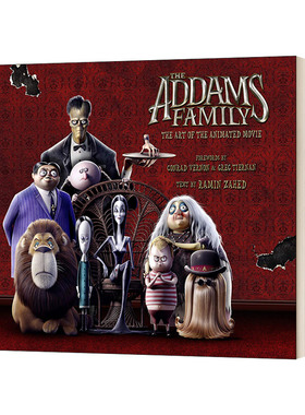 英文原版 The Addams Family The Art of the Animated Movie 亚当斯一家 动画电影设定集 英文版 进口英语原版书籍