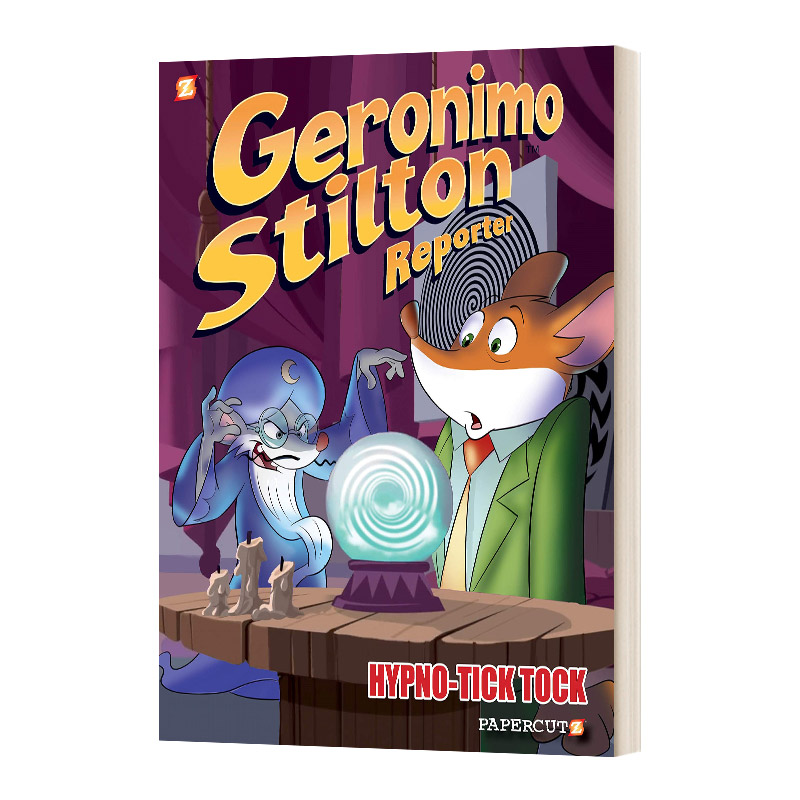 英文原版 Geronimo Stilton Reporter 8 Geronimo Stilton 老鼠记者 全彩漫画小说8 精装 英文版 进口英语原版书籍