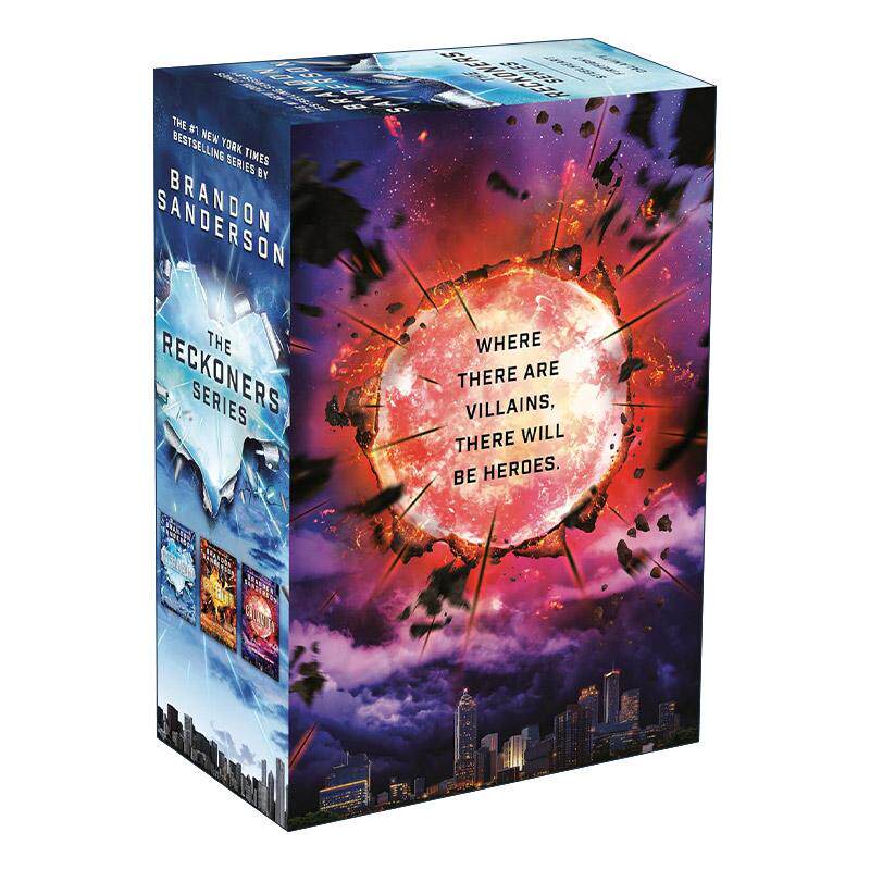 英文原版 The Reckoners Series Paperback Box Set 审判者传奇系列三本盒装套装 伊岚翠作者布兰登·山德森 进口英语原版书籍