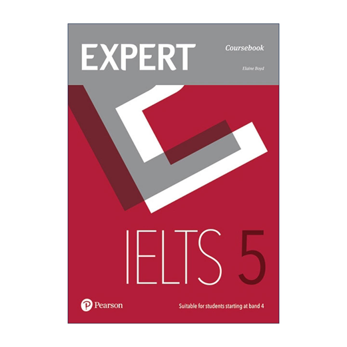 英文原版 EXPERT IELTS 5 CB + ONLINE AUDIO 雅思5分课程教材 含在线音频 英文版 进口英语原版书籍