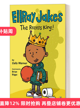英文原版 Ellray Jakes 08 埃雷·杰克系列8 埃雷·杰克是休息大王 Sally Warner 6-8岁儿童社交友谊小说 英文版 进口英语原版书籍