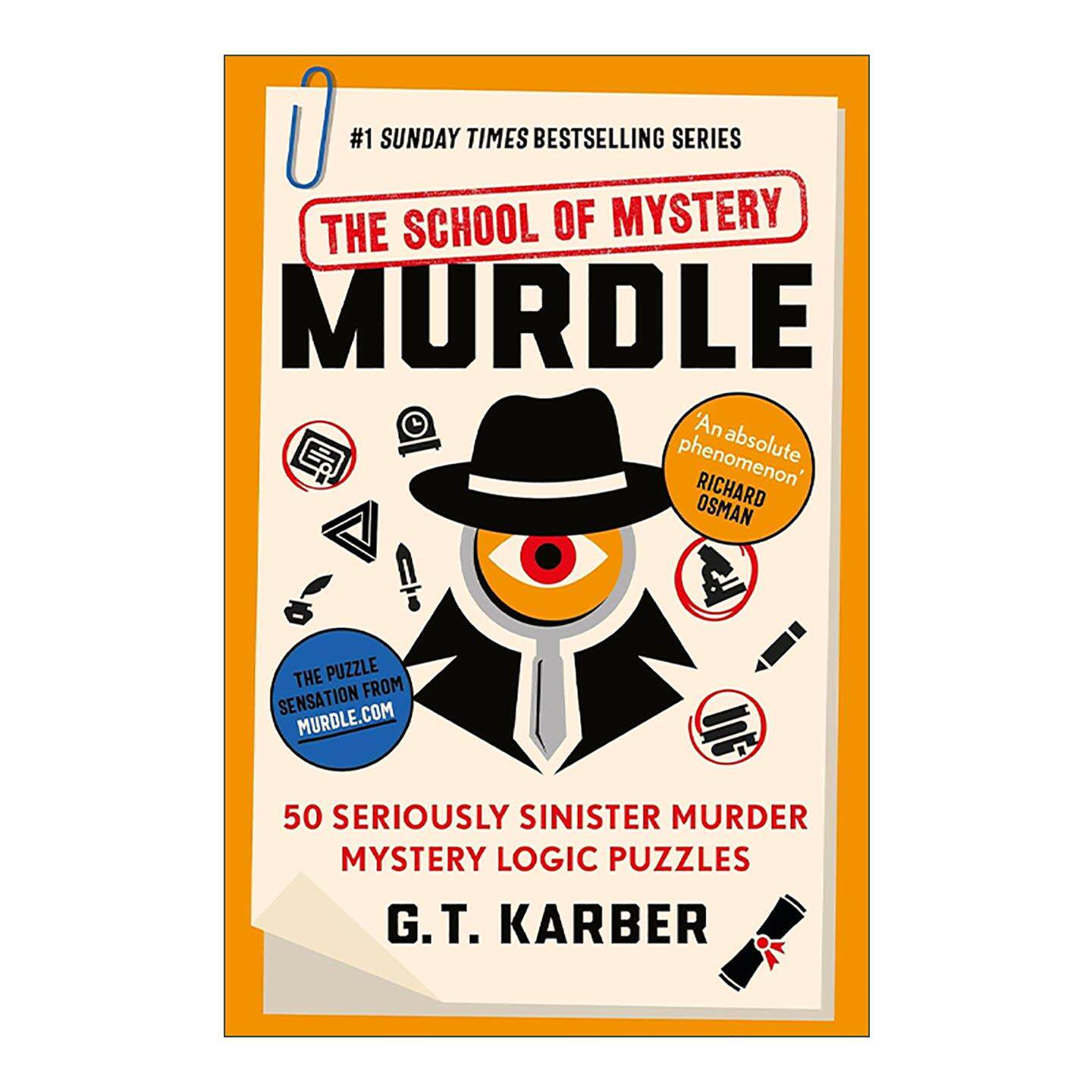 英文原版 Murdle The School of Mystery 谋杀谜团4 校园推理谜题 解谜益智图书 英文版 进口英语原版书籍