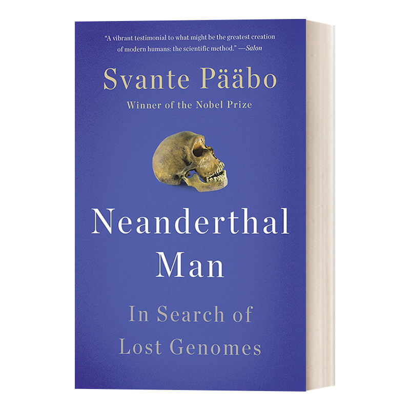 英文原版 Neanderthal Man 尼安德特人 2022年诺贝尔生理学或医学奖获得者 斯万特·帕博 Svante Paabo 作品 进口英语原版书籍
