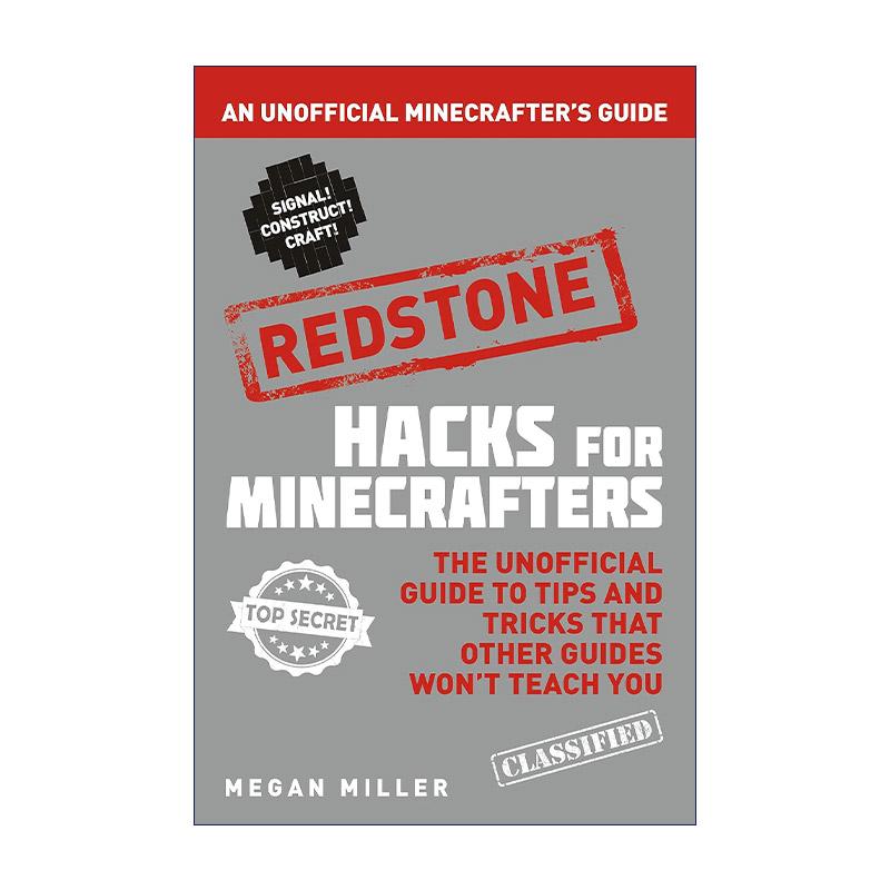 英文原版 Hacks for Minecrafters Redstone 我的世界非官方指南 红石篇 英文版 进口英语原版书籍