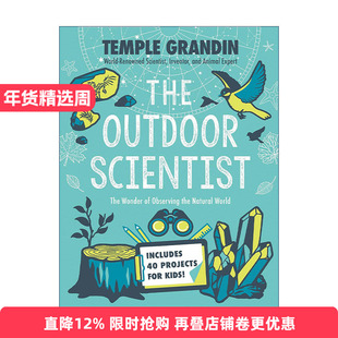 英文原版 The Outdoor Scientist 户外科学家 观察自然世界的奇迹 我们为什么不说话作者Temple Grandin 精装 进口英语原版书籍