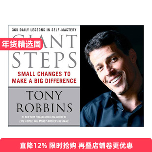 英文原版 Giant Steps 巨人的脚步 托尼罗宾斯 英文版 进口英语原版书籍