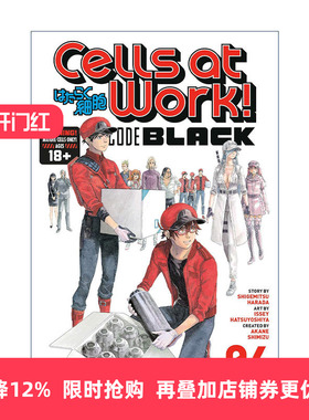 Cells at Work! Code Black 6 工作细胞 黑色代码6 漫画进口原版英文书籍