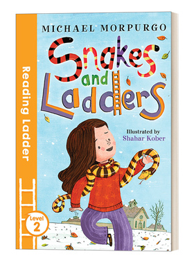 英文原版 Snakes and Ladders Reading Ladder Level 2 彩色香蕉系列分级读物-麦克莫波格Michael Morpurgo 英文版 进口英语书籍