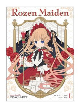 英文原版 Rozen Maiden Vol.1 蔷薇少女 典藏版 卷一 同名经典动漫漫画 Peach-Pit 英文版 进口英语原版书籍
